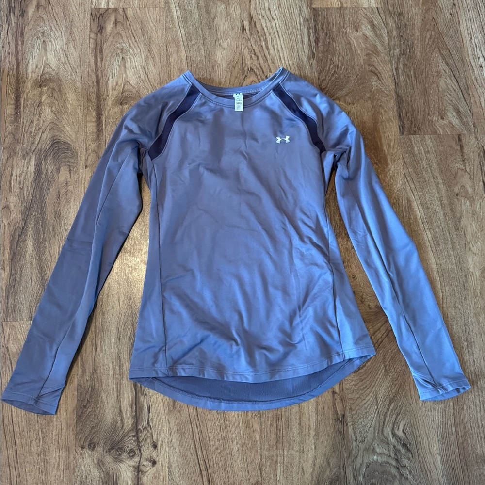 Under Armour Women's Cold Gear Purple Long Sleeve